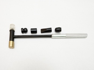 Hammer - Watchmaker, Jeweller - 6 Interchangeable Heads - Steel