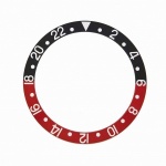 Generic Bezel Insert RLX 16760, 16710, Red and Black