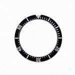 Generic Bezel Insert for Seamaster, Black, 38.05mm