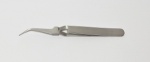 Tweezers Anti-Magnetic Stainless Steel - No.7 Fine Point, Curved Cross Locking