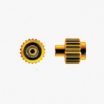 Pocket Watch Crown With Pusher, Gold - Da 4.00, Tap 0.90, Db 2.80, L2.40
