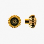Pocket Watch Crown With Pusher, Gold - Da 6.50, Tap 0.90, Db 4.00, L3.20